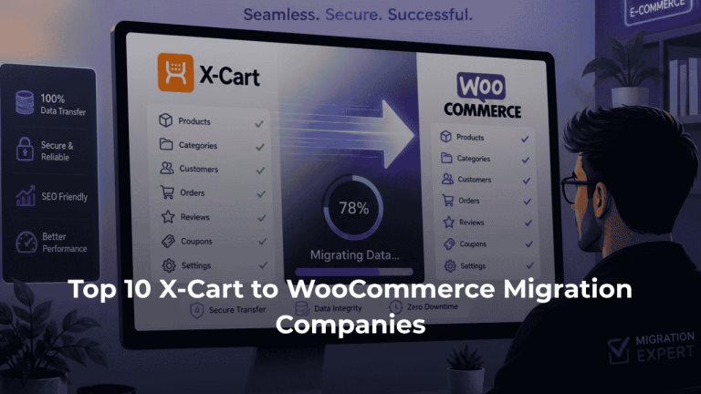 Top 10 X-Cart to WooCommerce Migration Migration Companies